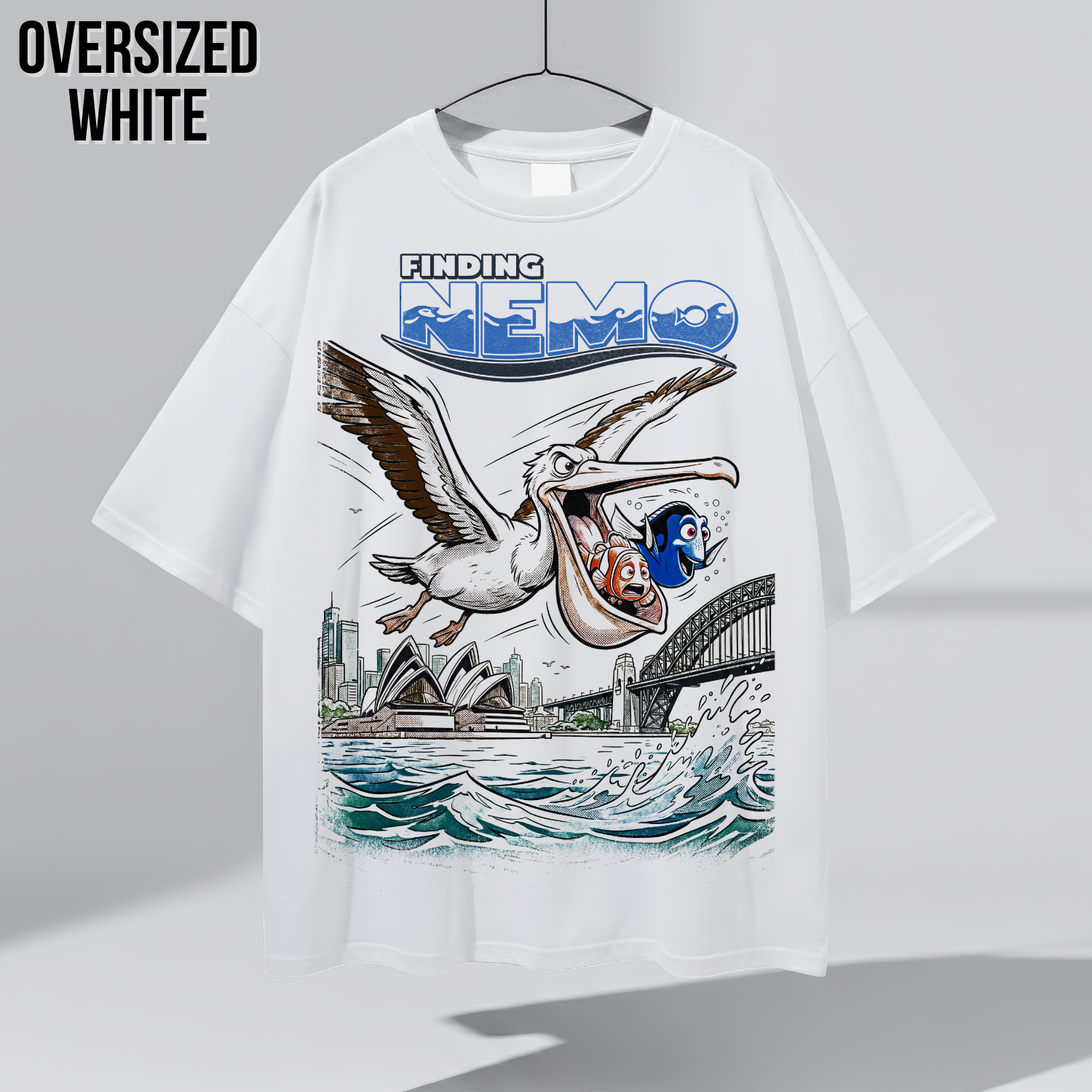 Finding Nemo Shirt – Vintage Marlin & Dory Sydney Rescue Tee