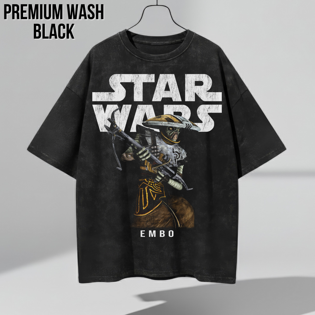Vintage Embo Star Wars Shirt - The Clone Wars Bounty Hunter Tee
