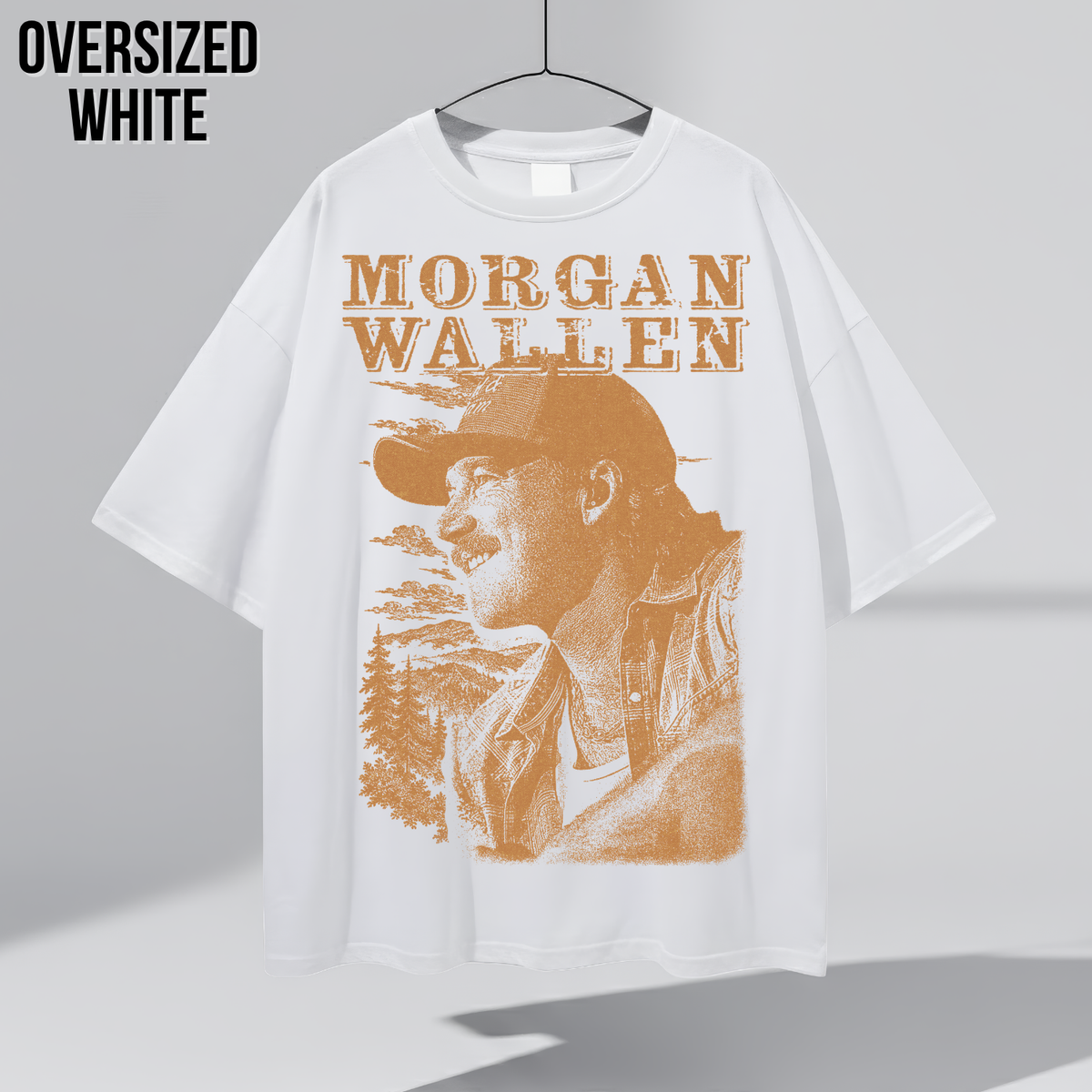 Morgan Wallen Shirt – Morgan Wallen Vintage Portrait Graphic Shirt, Country Music Outdoors Tee, Morgan Wallen Fan Gift, Country Concert Merch