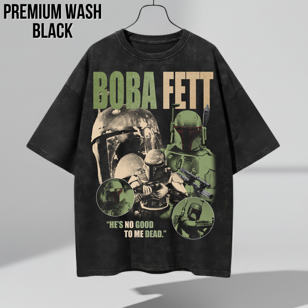 Boba Fett Shirt – Star Wars Vintage Bounty Hunter Shirt