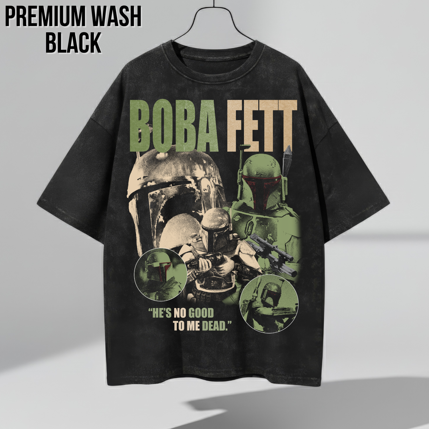 Boba Fett Shirt – Star Wars Vintage Bounty Hunter Shirt