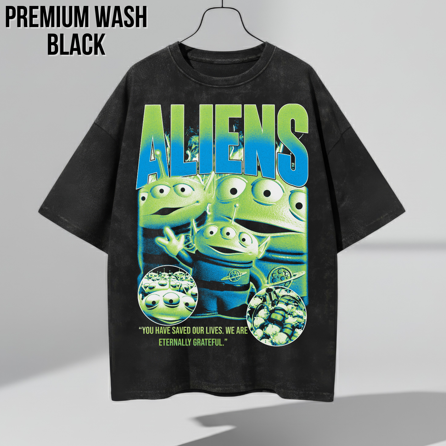 Toy Story Aliens Shirt – The Claw Graphic Tee, Toy Story Little Green Men Fan Gift, Pixar Disney Shirt, Eternally Grateful Tee