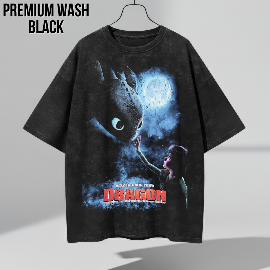 How To Train Your Dragon Shirt – Hiccup and Toothless Graphic Tee, Night Fury Dragon Fan Gift