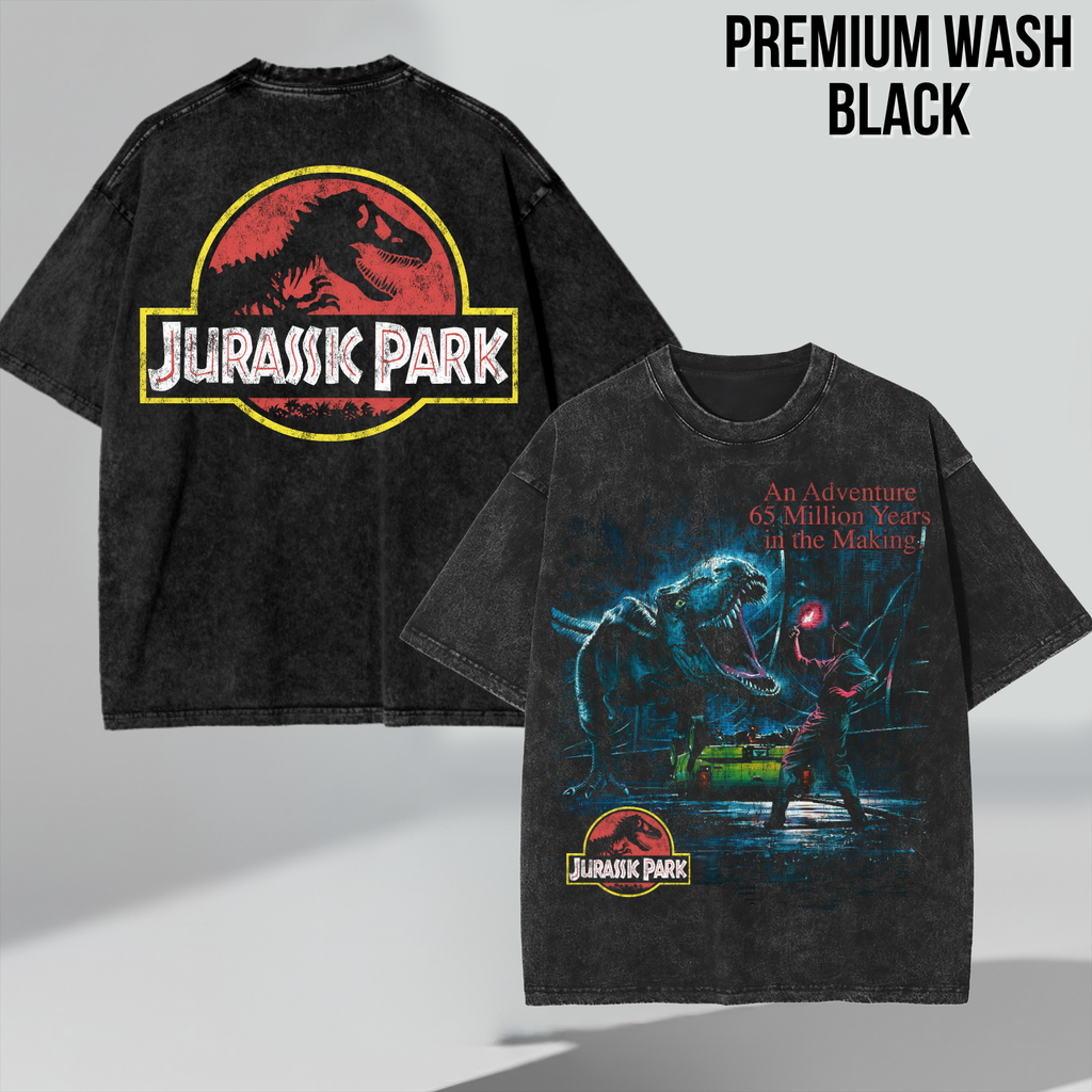 Jurassic Park Shirt – Double Sided T-Rex Graphic Tee, Jurassic Park Fan Gift, 65 Million Years In The Making Movie Shirt