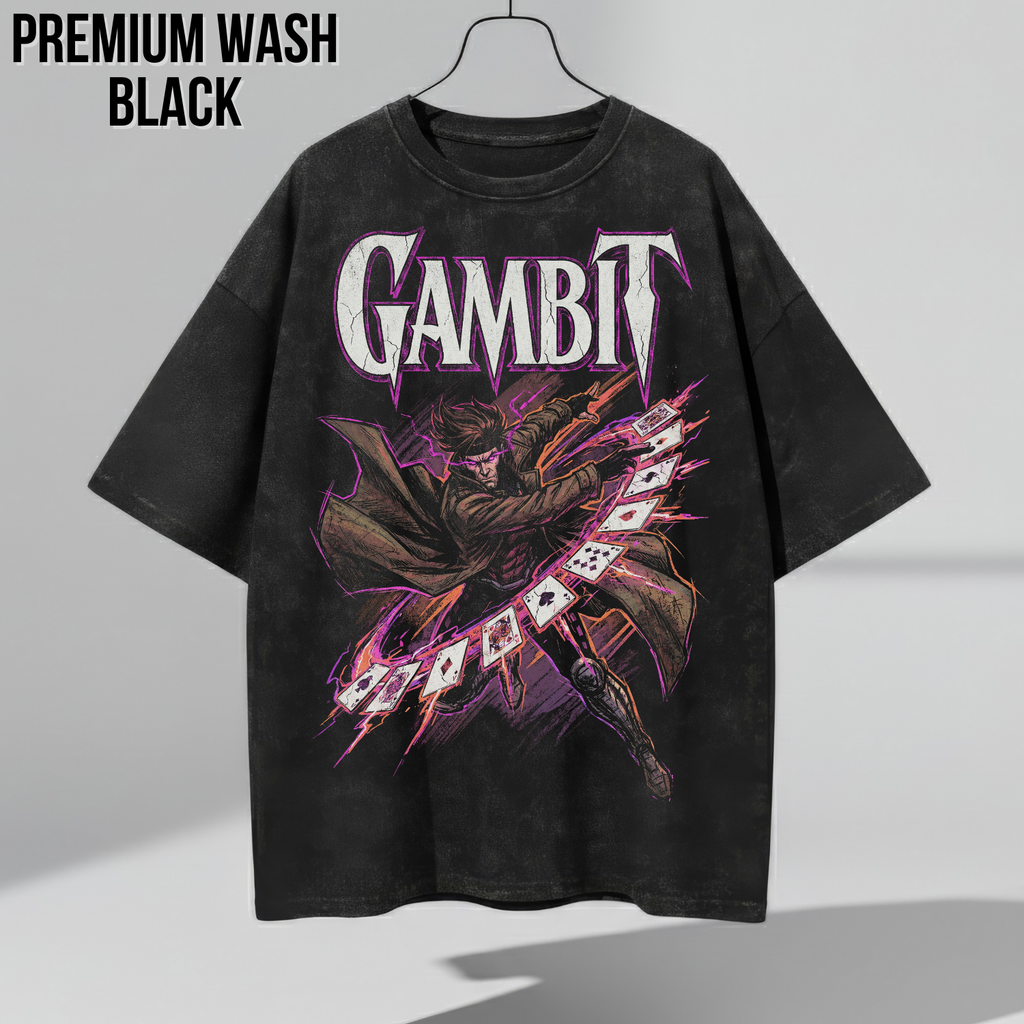Gambit X-Men Shirt — Vintage Marvel Mutant Tee