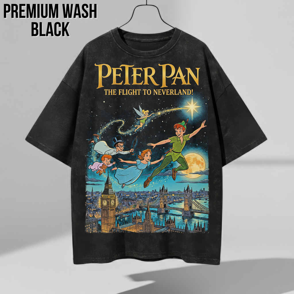 Peter Pan The Flight to Neverland Shirt | Vintage Disney Tee