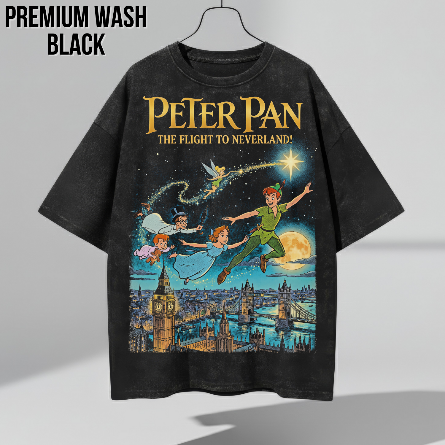 Peter Pan The Flight to Neverland Shirt | Vintage Disney Tee