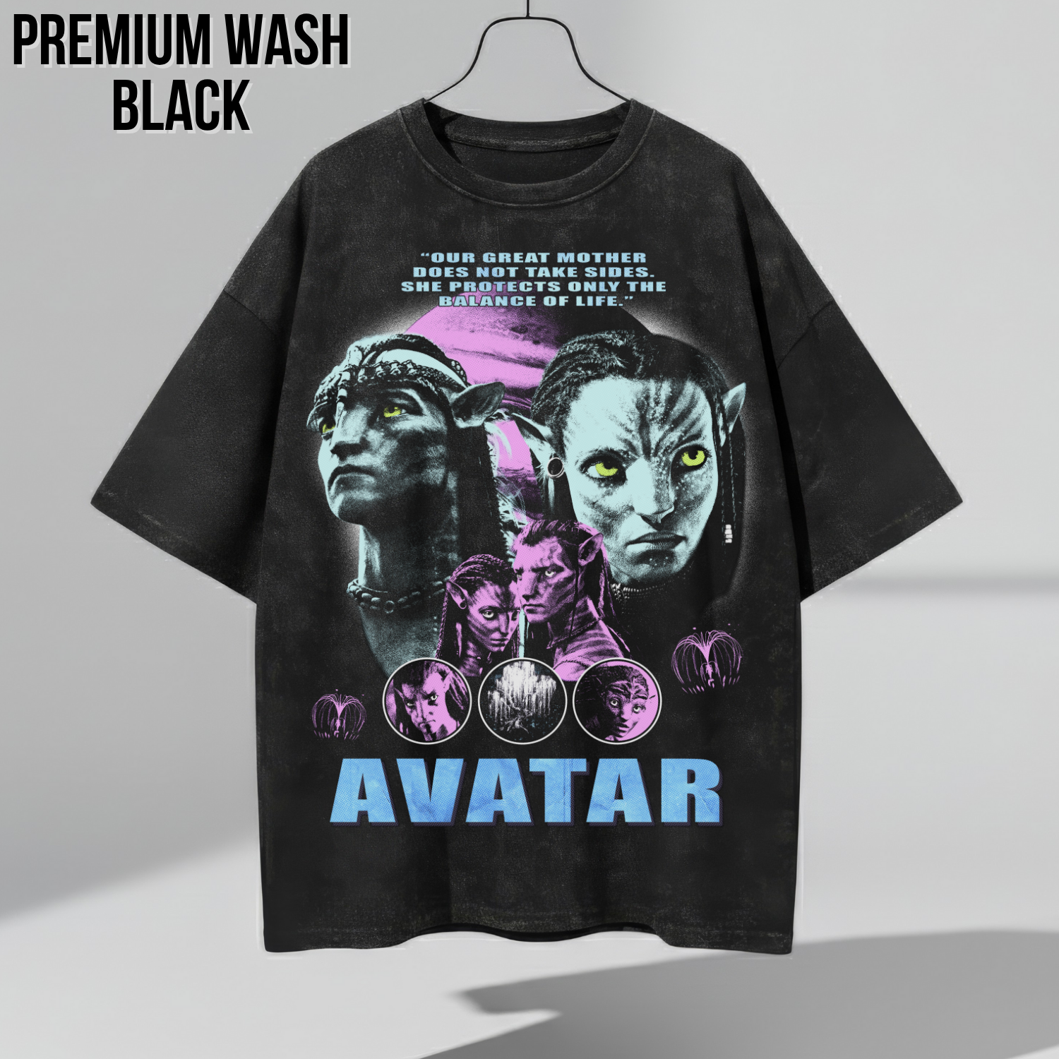 Avatar Shirt – Neytiri & Jake Sully Vintage Pandora Tee