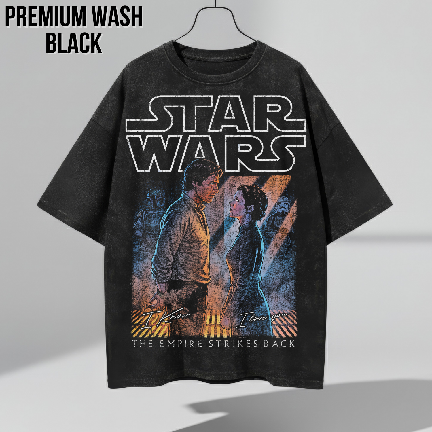 Star Wars Han & Leia “I Know / I Love You” Shirt | Vintage Empire Strikes Back Tee