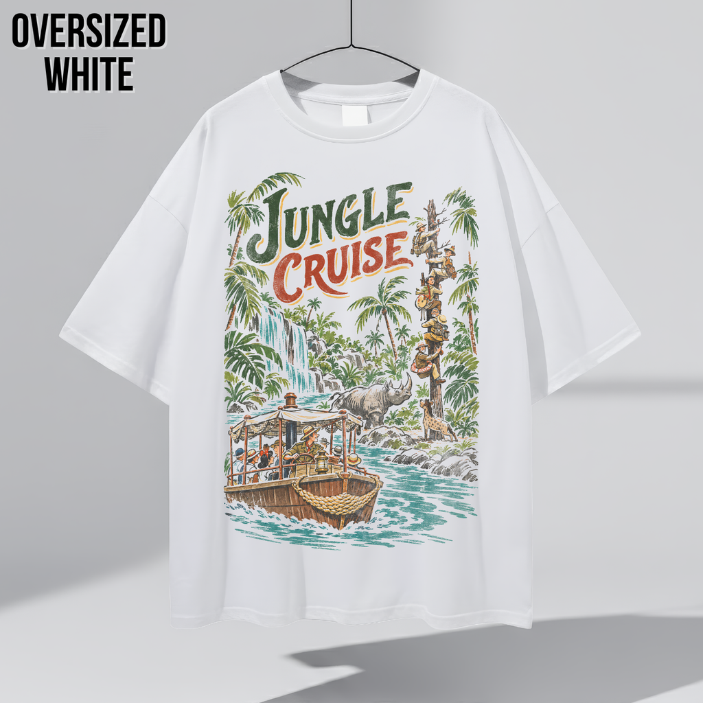 Jungle Cruise Shirt – Disney Jungle Cruise Vintage Graphic Shirt, Skipper Ride Scene Tee, Disney Parks Fan Gift, Disneyland Attraction Merch