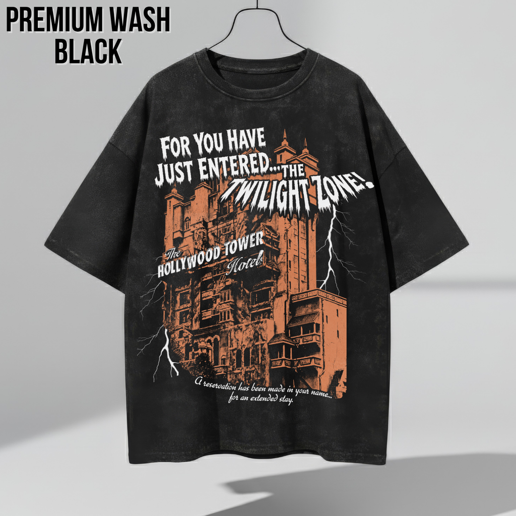 Tower of Terror Shirt – Hollywood Tower Hotel Twilight Zone Tee, Tower of Terror Graphic Shirt, Disney World Ride Fan Gift, Disney Hollywood Studios Shirt