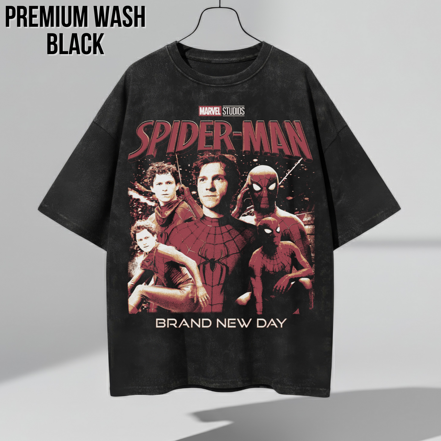 Spider-Man Brand New Day Shirt: Vintage Marvel Spider-Man Graphic