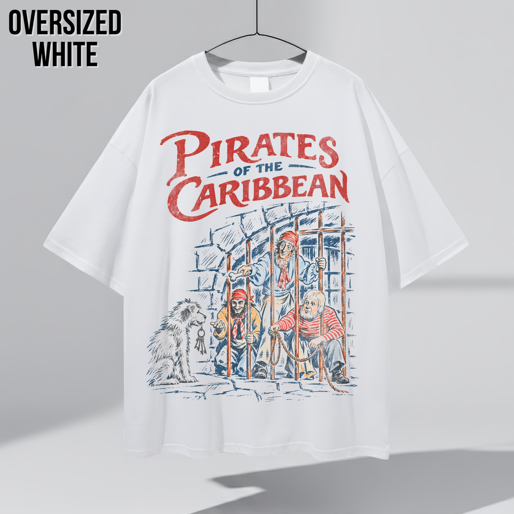 Pirates of the Caribbean Ride Shirt – Disney Pirates Dog Scene Vintage Graphic Shirt, Pirates Ride Tee, Disney Parks Fan Gift, Disneyland Attraction Merch