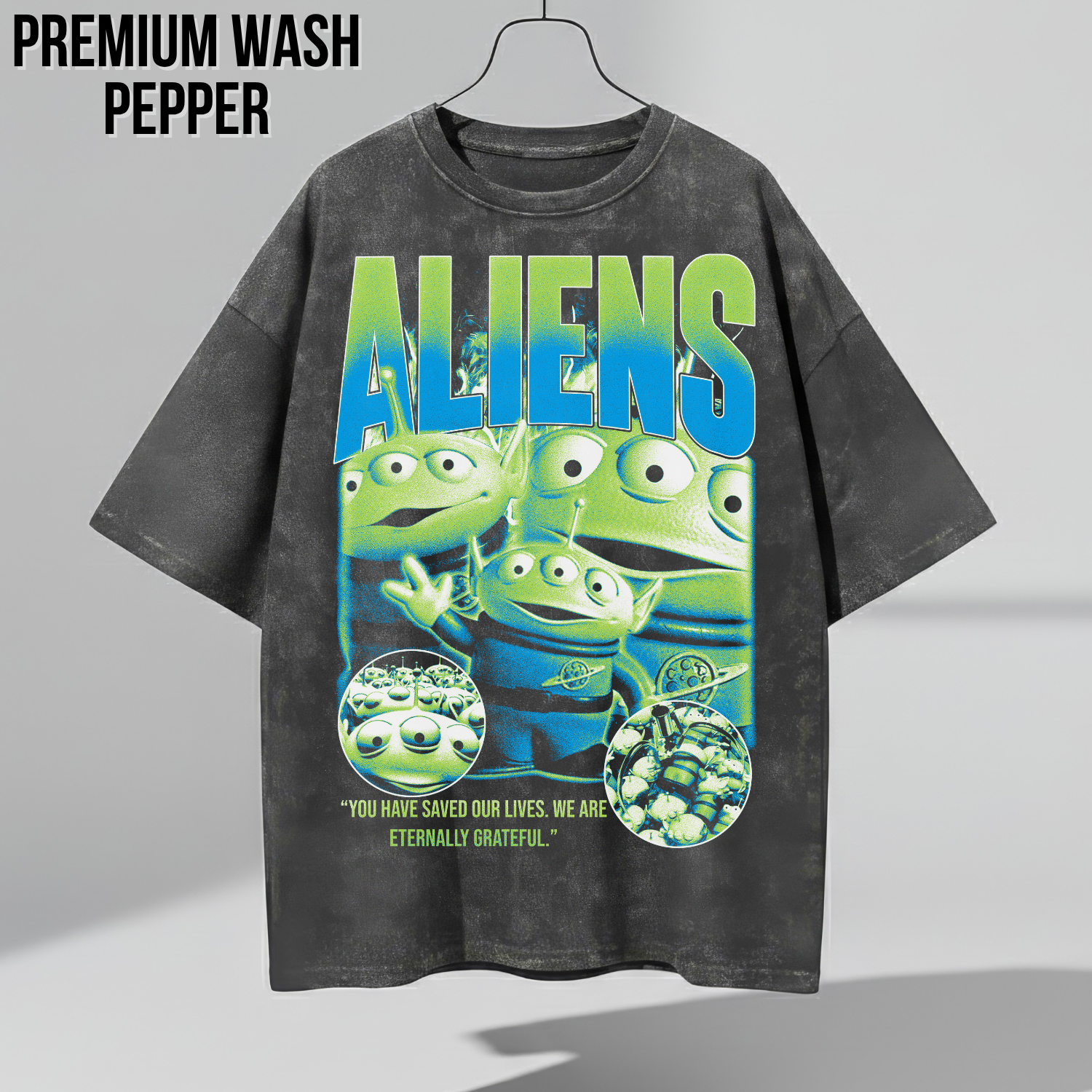Toy Story Aliens Shirt – The Claw Graphic Tee, Toy Story Little Green Men Fan Gift, Pixar Disney Shirt, Eternally Grateful Tee
