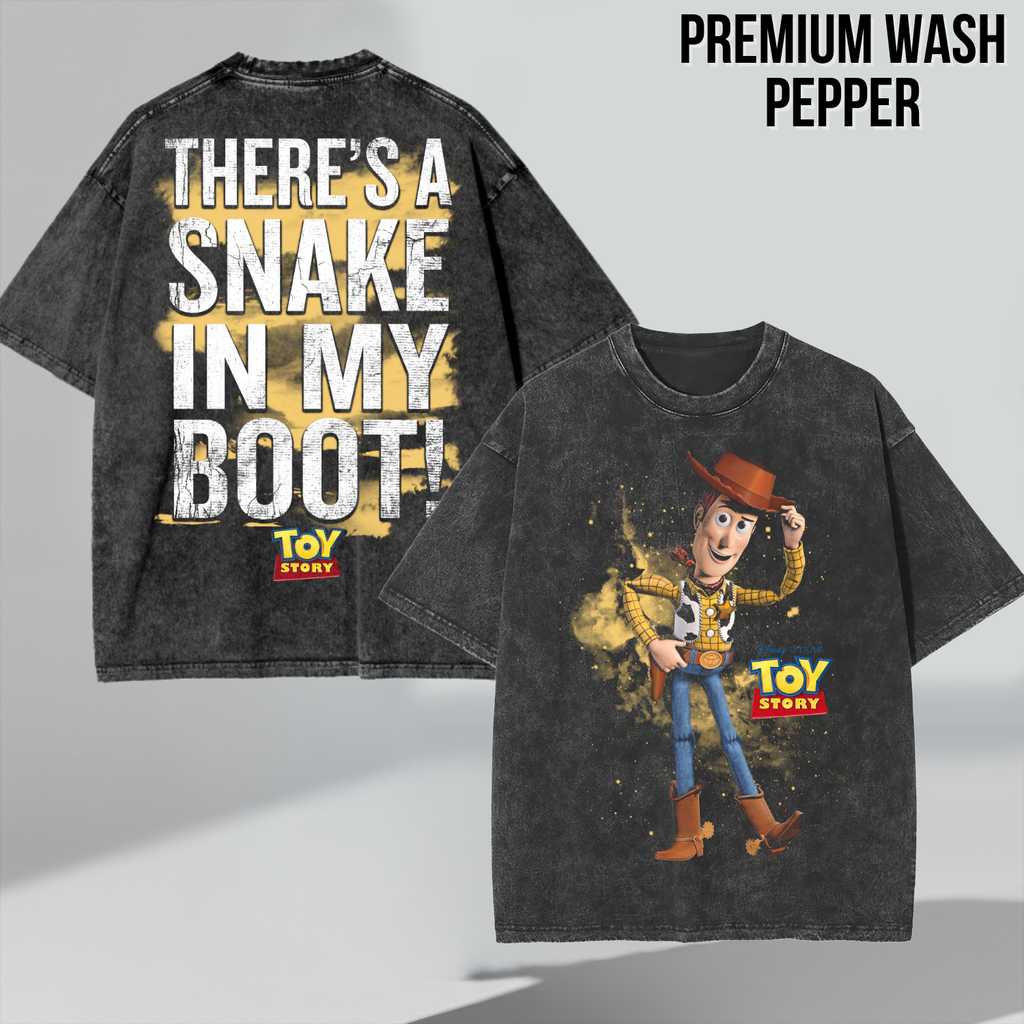 Toy Story Woody Shirt – There’s a Snake in My Boot Tee