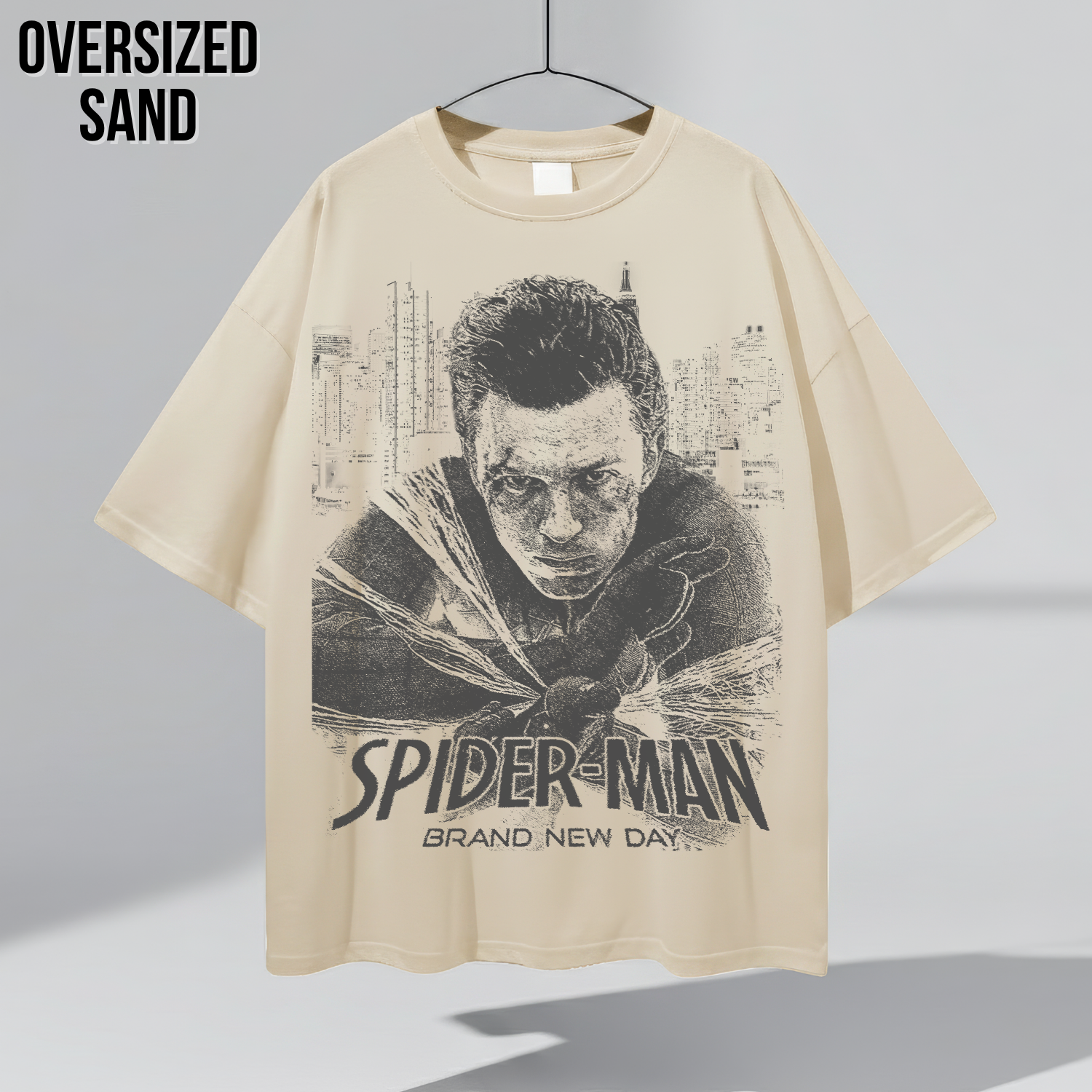 Spider-Man Brand New Day Shirt – Tom Holland Peter Parker Portrait Tee, Spider-Man Brand New Day Graphic Shirt, MCU Spider-Man Fan Gift, Marvel Graphic Tee