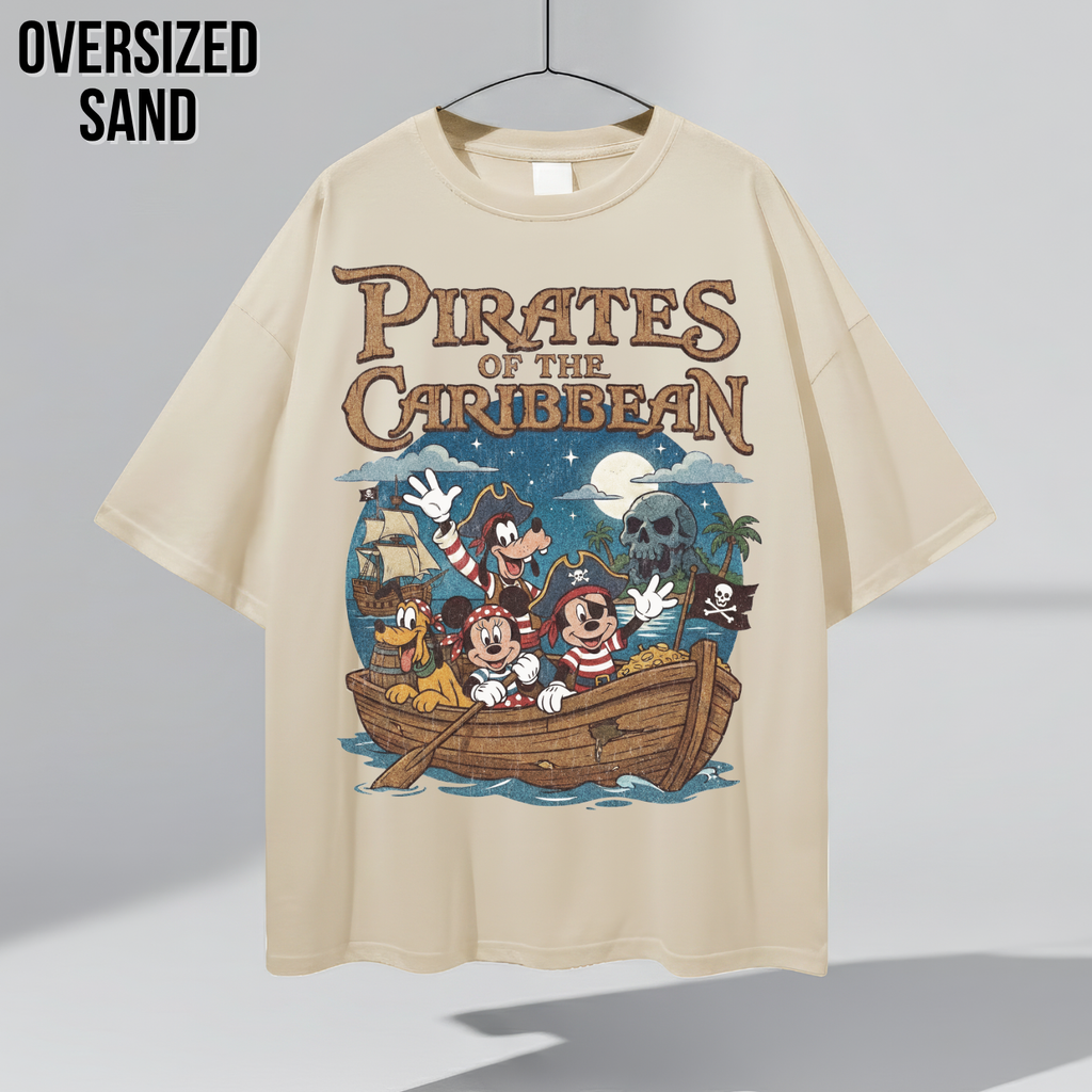 Mickey & Friends Pirates of the Caribbean Shirt - Disneyland Pirates Ride Tee