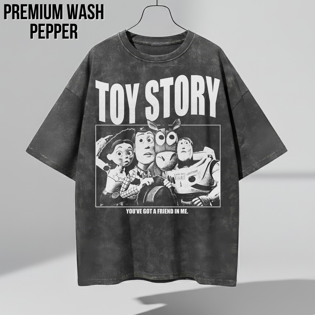 Toy Story Shirt - Retro Woody Buzz Jessie Bullseye Graphic Tee