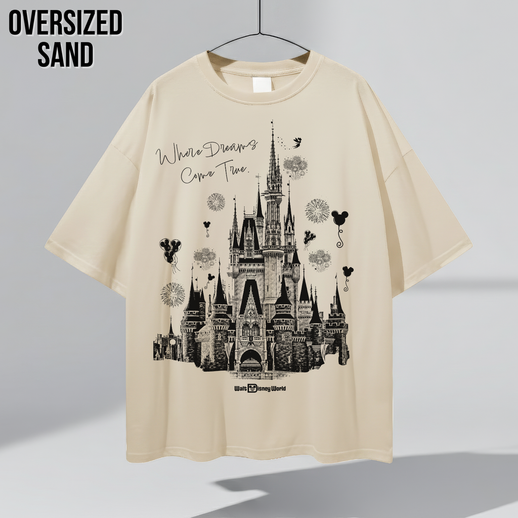 Disney Castle Shirt – Where Dreams Come True Disneyworld Tee