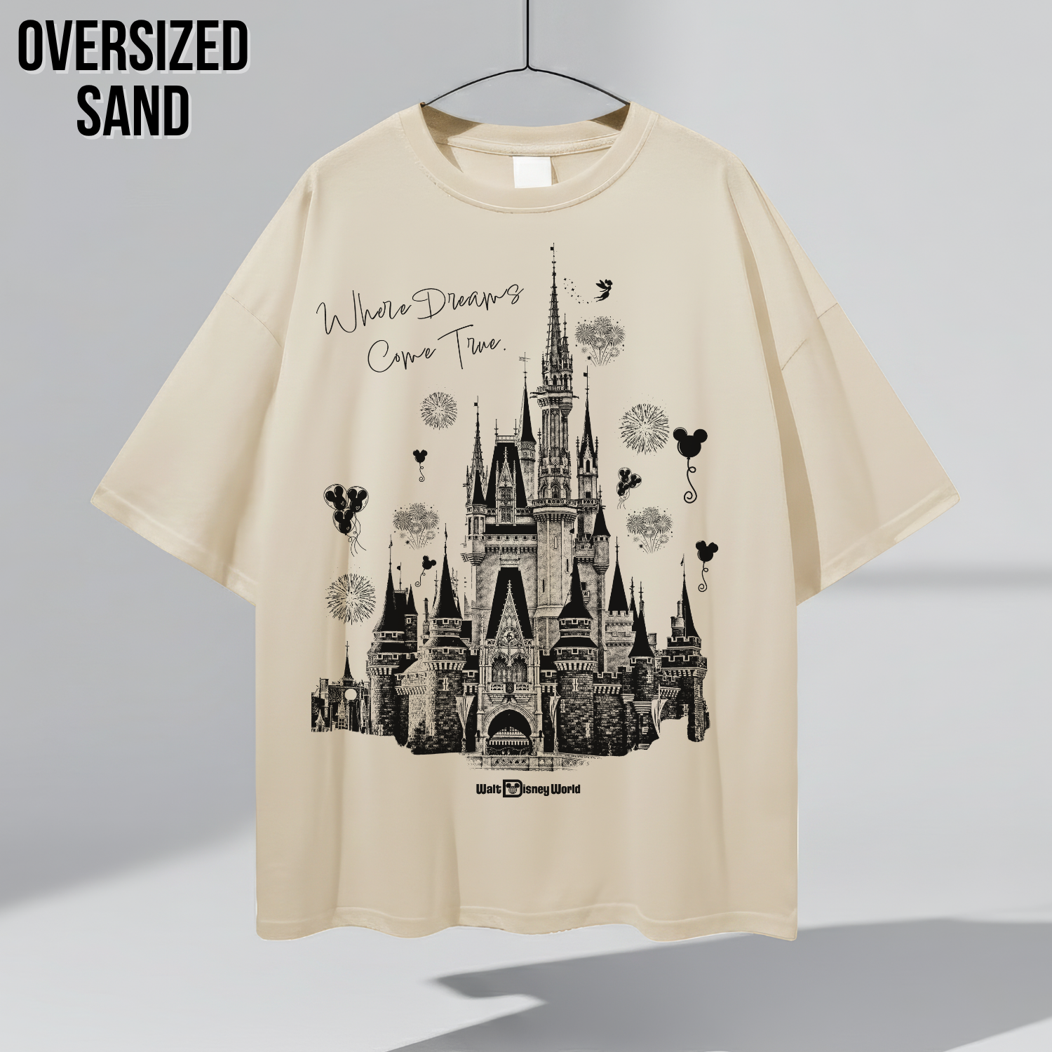 Disney Castle Shirt – Where Dreams Come True Disneyworld Tee