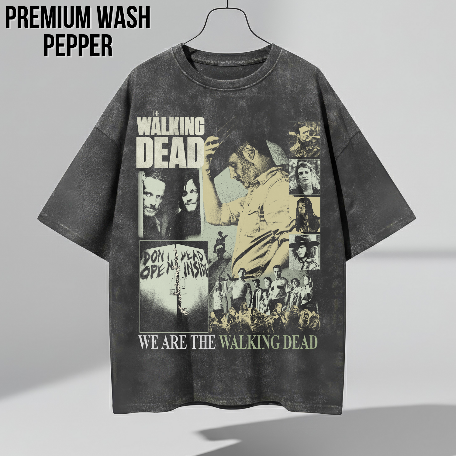 The Walking Dead Shirt – Rick Grimes Vintage Graphic Shirt