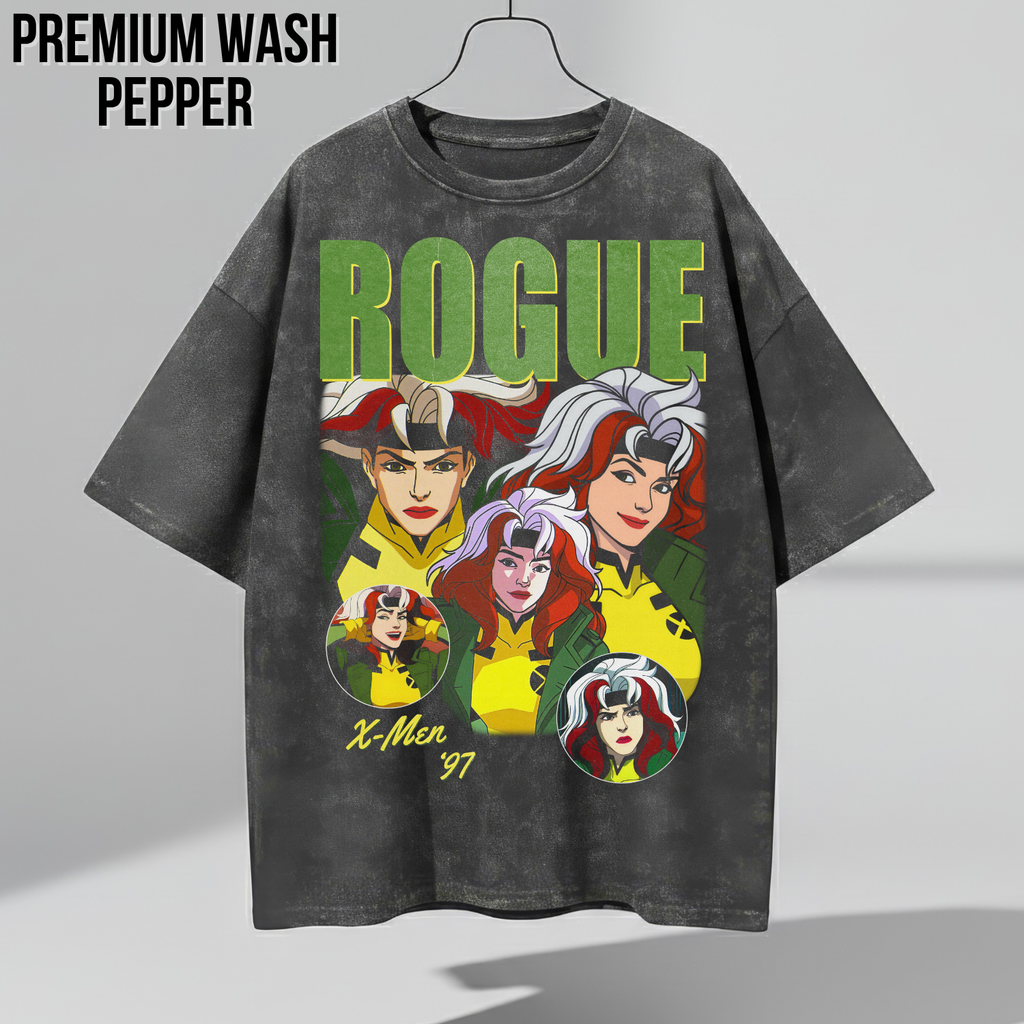 Rogue X-Men 97 Shirt – X-Men '97 Rogue Collage Graphic Tee, Rogue Marvel Fan Gift, X-Men Animated Series Shirt, Marvel Mutant Graphic Tee