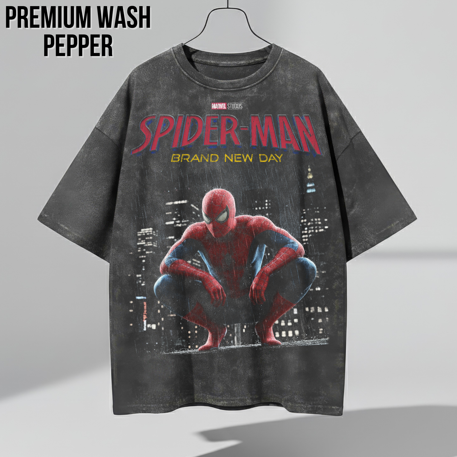 Spider-Man Brand New Day Shirt: Marvel Tom Holland Spider Man Movie Tee