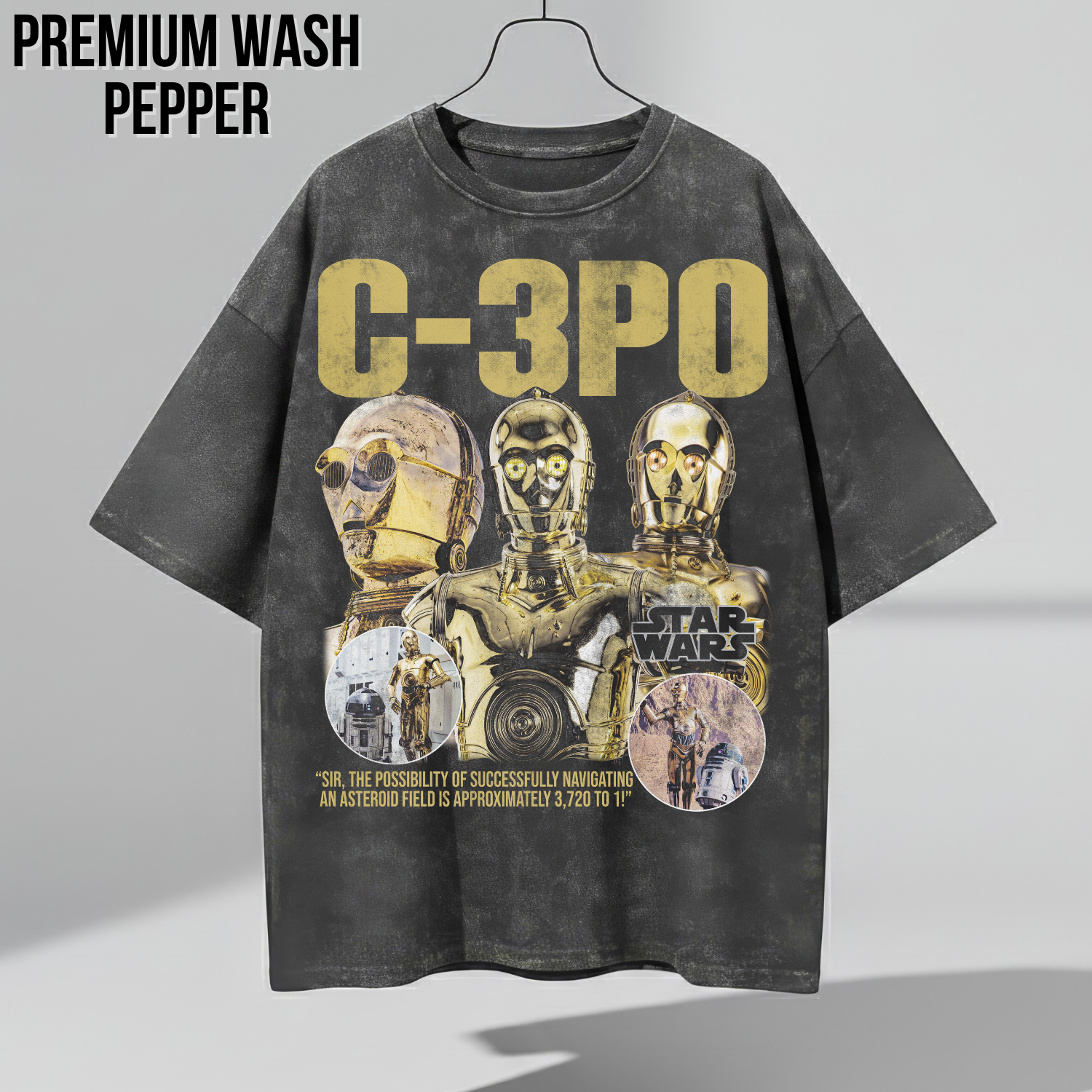 Retro Star Wars Droid C-3PO Shirt - Star Wars Droid Shirt