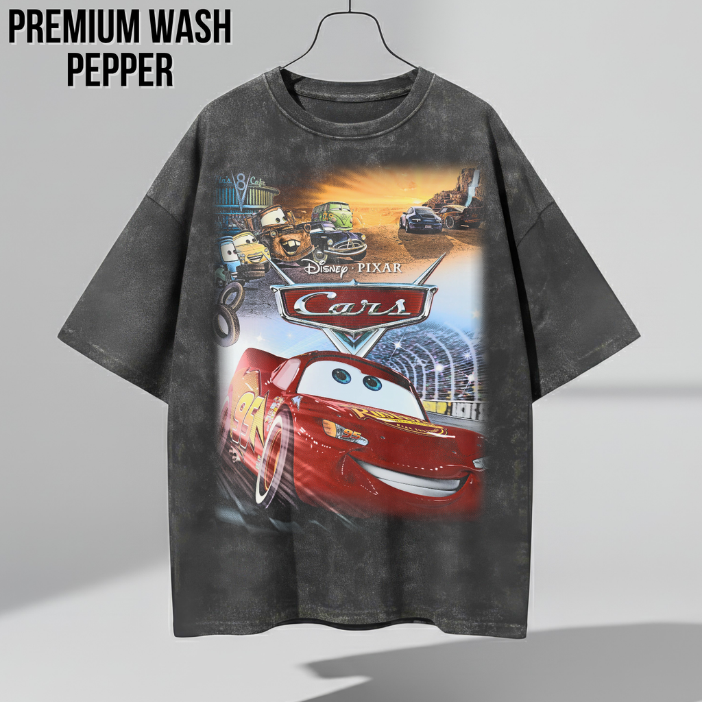 Disney Pixar Cars Shirt – Lightning McQueen and Mater Graphic Tee