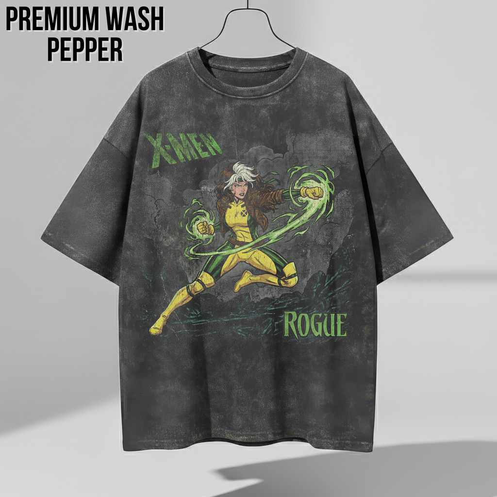 Rogue X-Men Shirt – X-Men Rogue Comic Graphic Tee, Rogue Marvel Fan Gift, X-Men Comic Shirt, Marvel Mutant Graphic Tee