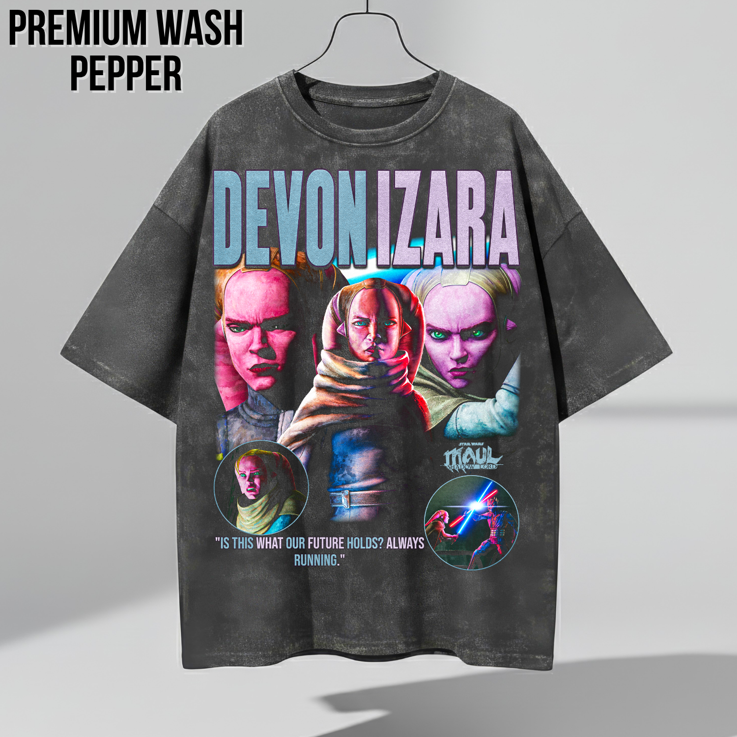 Vintage Devon Izara Maul Shadow Lord Shirt: Star Wars Devon Izara Tee