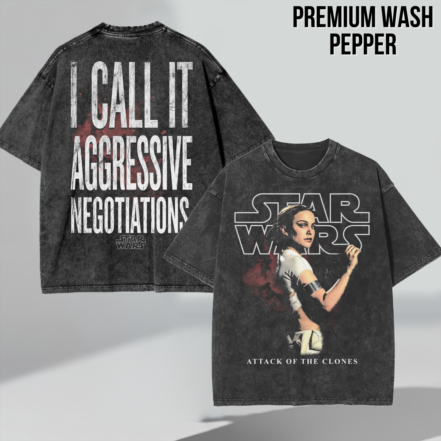 Star Wars Padme Amidala Shirt – I Call It Aggressive Negotiations Tee