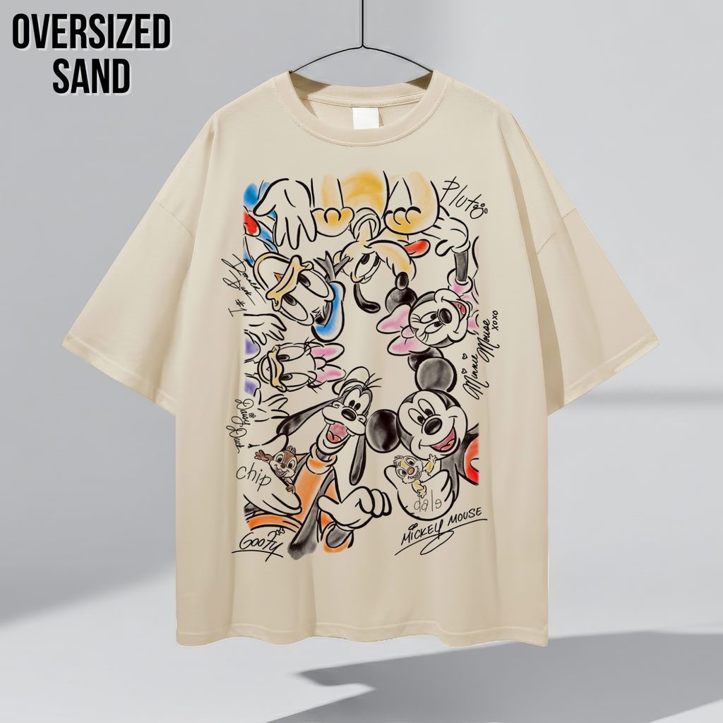 Retro Disney Characters Shirt – Mickey Minnie Friends Shirt