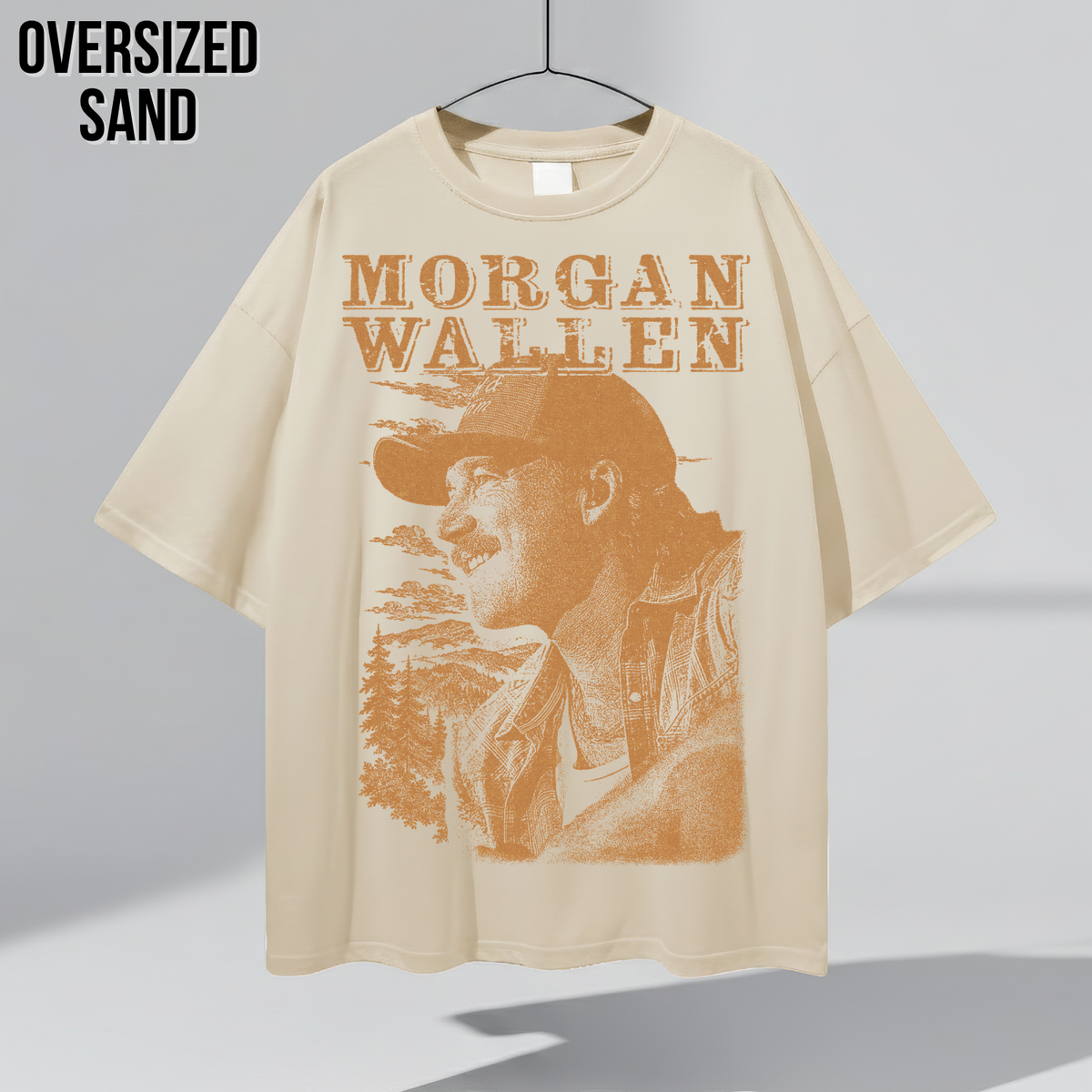 Morgan Wallen Shirt – Morgan Wallen Vintage Portrait Graphic Shirt, Country Music Outdoors Tee, Morgan Wallen Fan Gift, Country Concert Merch