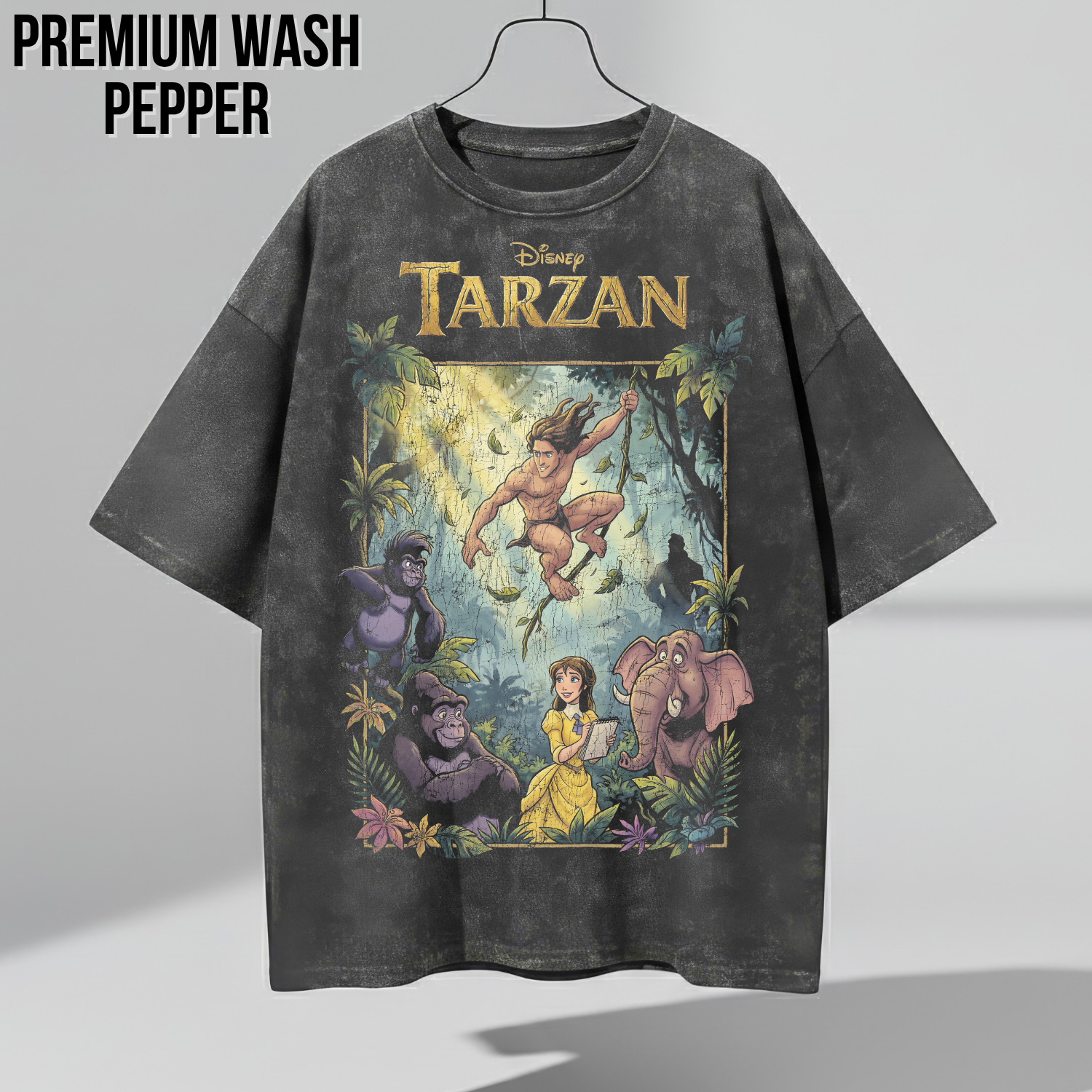 Disney Tarzan Shirt – Tarzan and Jane Graphic Tee, Disney Vintage Shirt