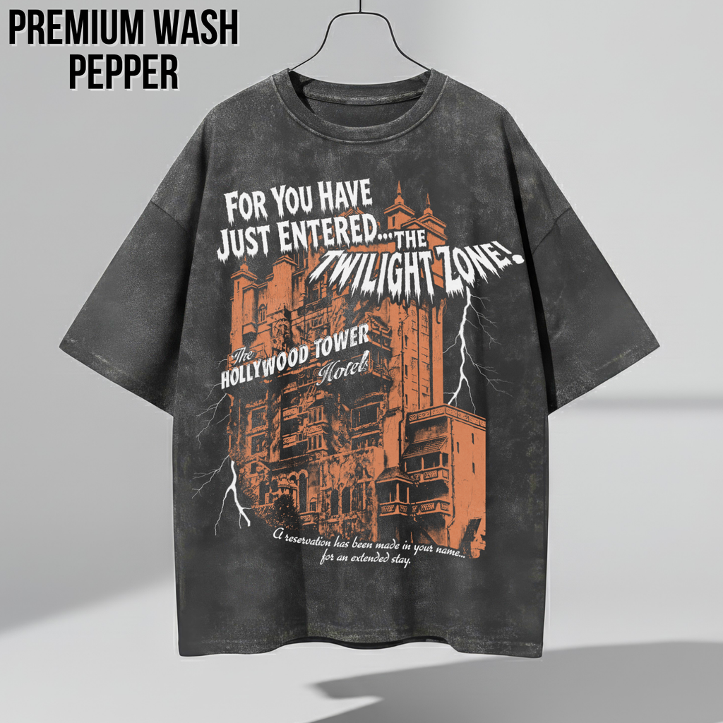 Tower of Terror Shirt – Hollywood Tower Hotel Twilight Zone Tee, Tower of Terror Graphic Shirt, Disney World Ride Fan Gift, Disney Hollywood Studios Shirt