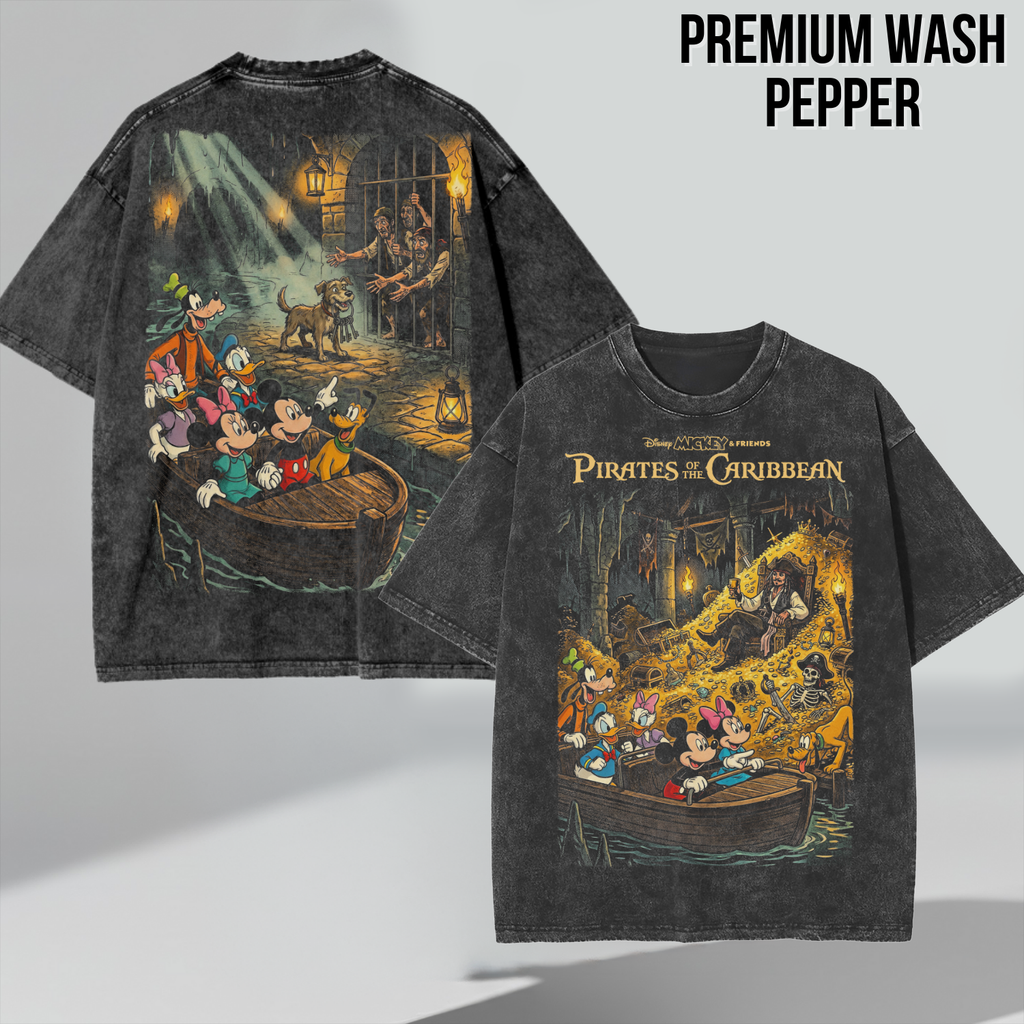 Mickey & Friends Pirates of the Caribbean Shirt: Disney Ride Tee