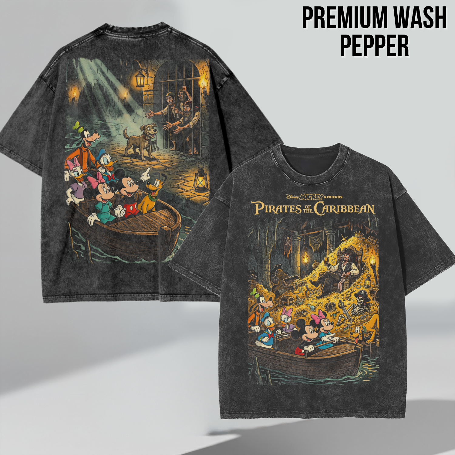 Mickey & Friends Pirates of the Caribbean Shirt: Disney Ride Tee