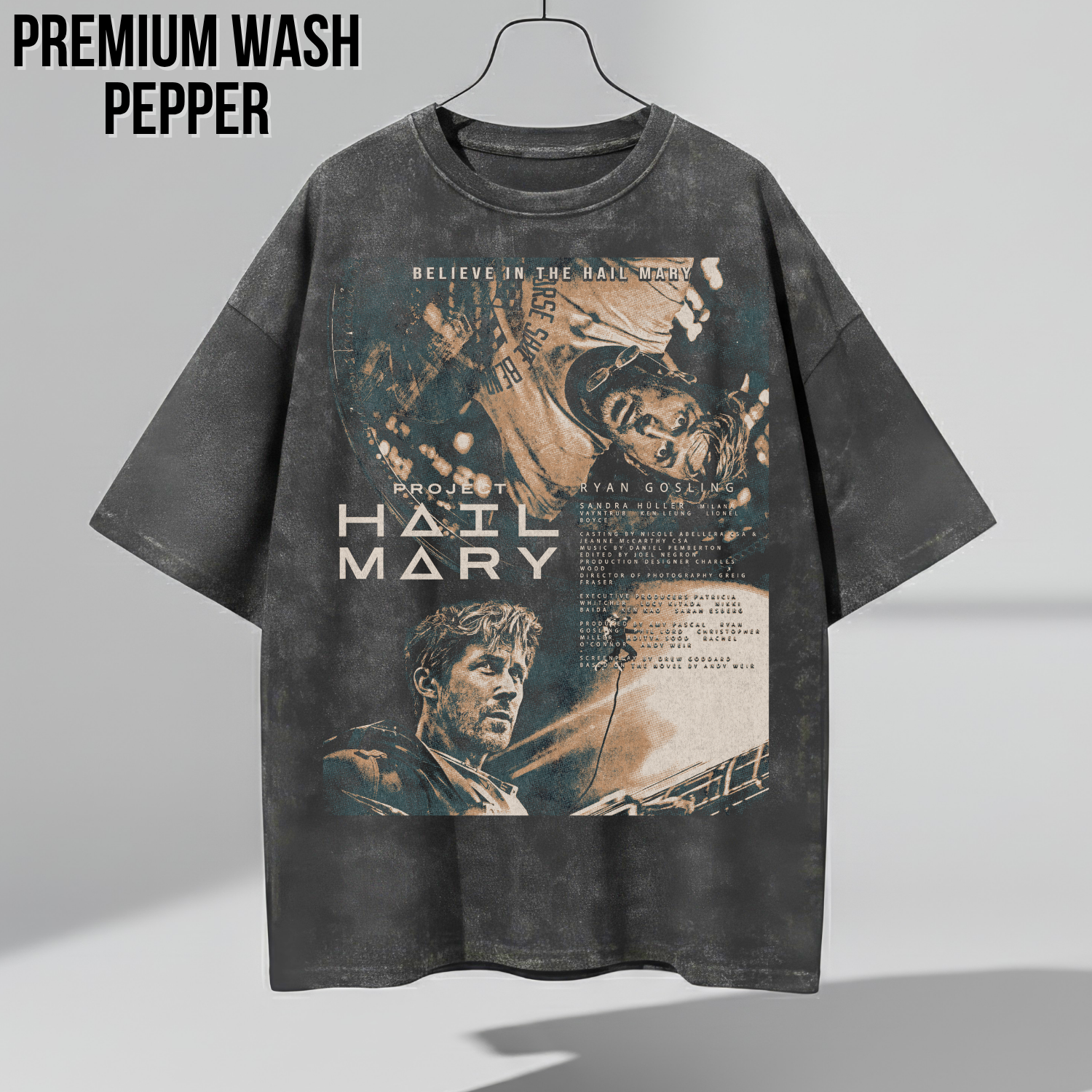 Project Hail Mary Movie Shirt - Space Movie Poster Shirt