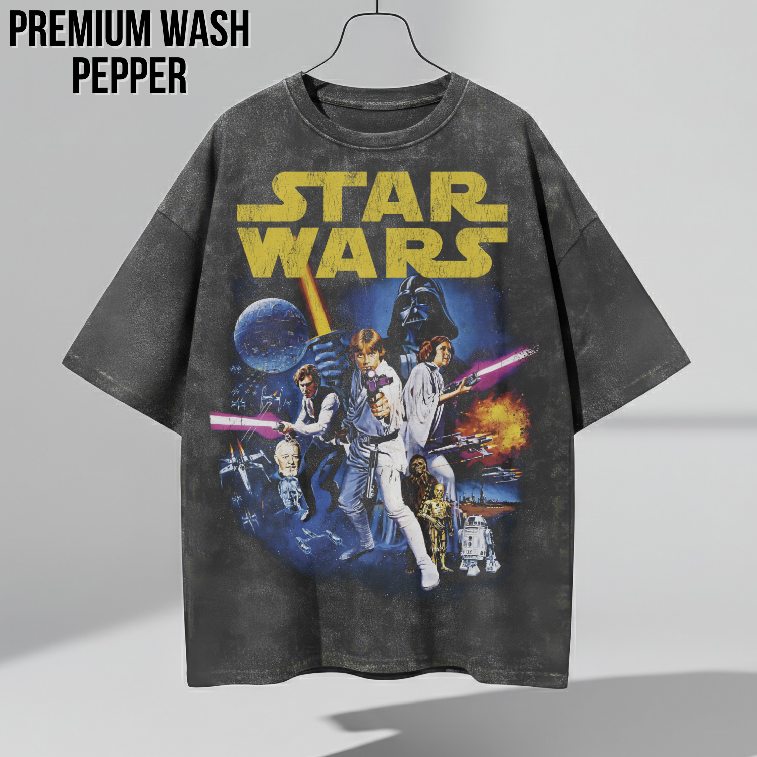 Vintage Star Wars Shirt - Classic 1977 Star Wars Poster Tee