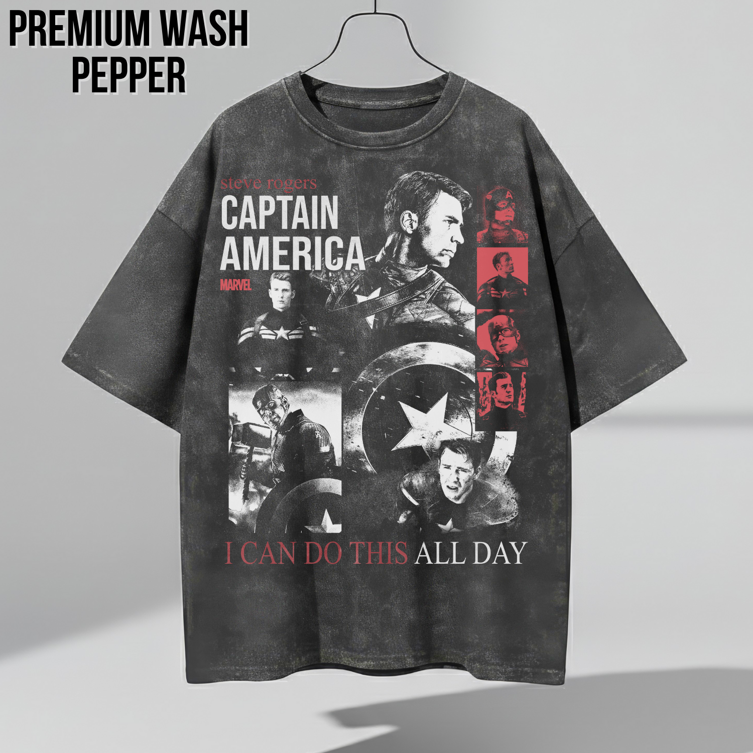 Captain America Shirt - Steve Rogers Marvel Tee