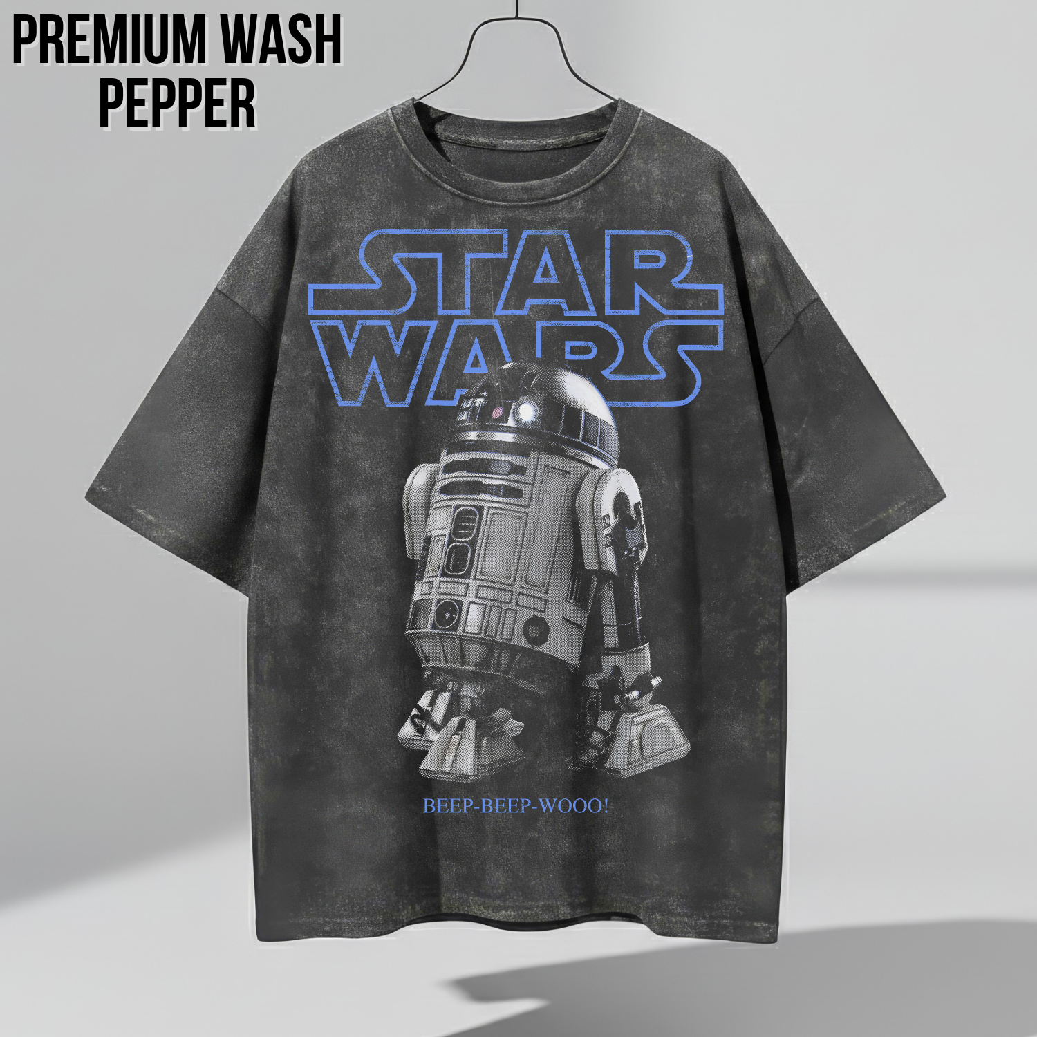 R2-D2 Star Wars Shirt – Star Wars R2-D2 Beep Beep Wooo Graphic Tee, R2-D2 Fan Gift, Star Wars Droid Shirt, Star Wars Fan Graphic Tee