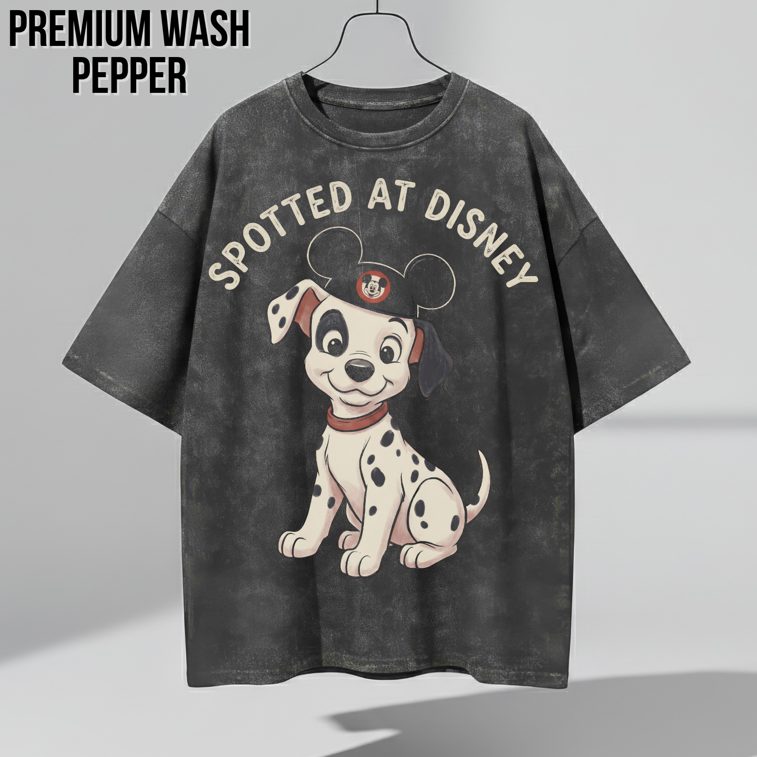 Disney Dalmatian Shirt – Spotted At Disney Graphic Tee, 101 Dalmatians Disney Fan Gift, Disneyland Dog Shirt, Disney Trip Tee