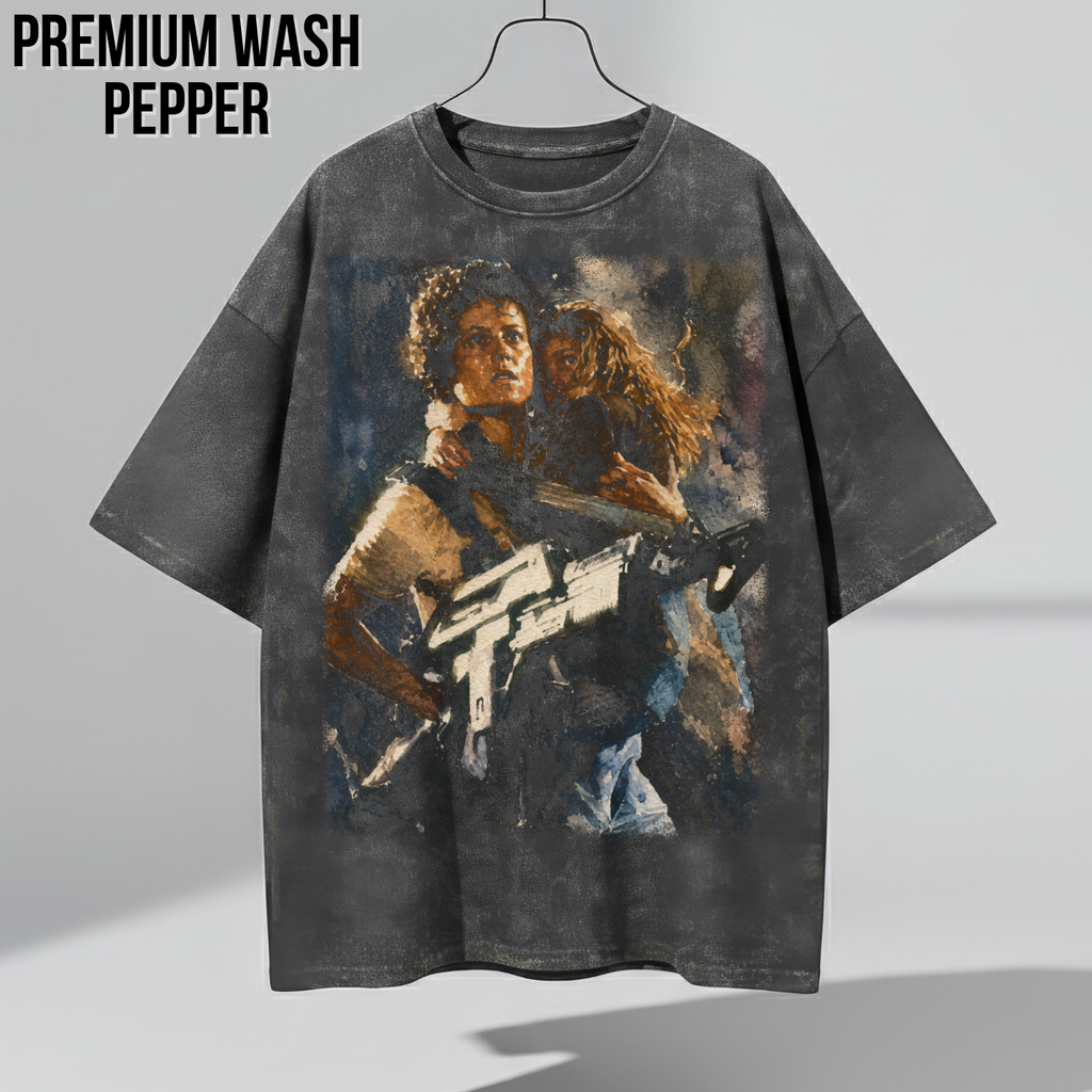 Aliens Ripley Shirt – Ellen Ripley and Newt Graphic Tee, Aliens Movie Vintage Shirt