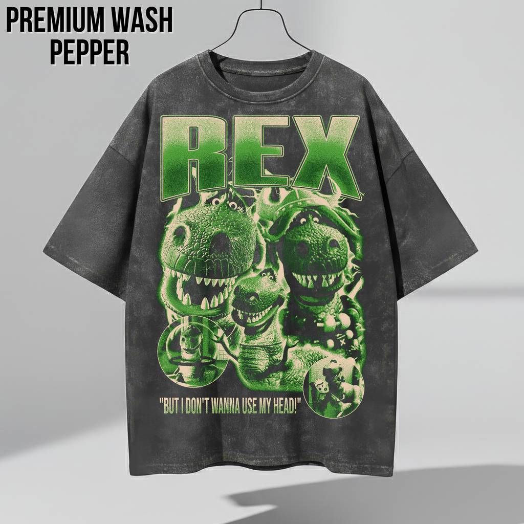 Toy Story Rex Shirt – But I Don't Wanna Use My Head Graphic Tee, Rex Dinosaur Fan Gift, Pixar Disney Toy Story Shirt