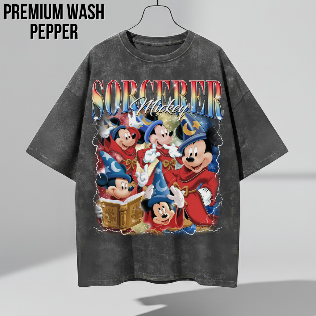 Mickey Mouse Shirt – Sorcerer Mickey Graphic Tee