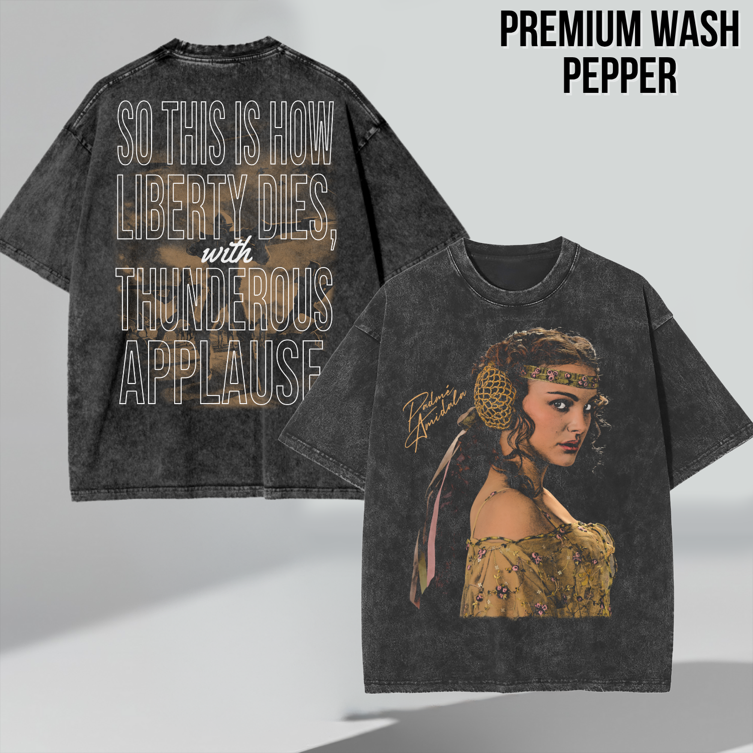 Star Wars Padme Amidala Shirt – So This Is How Liberty Dies Tee,