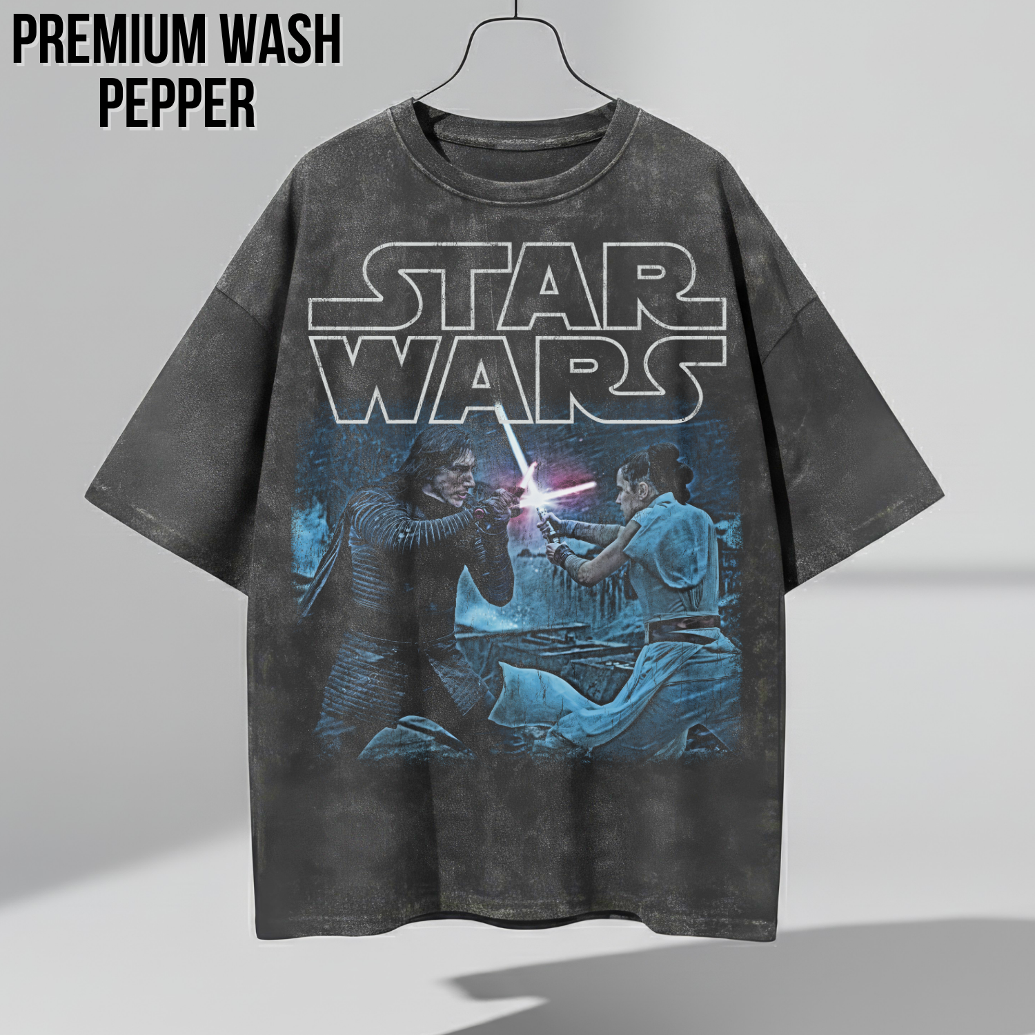 Star Wars Rey and Kylo Ren Shirt – Rey vs Kylo Ren Lightsaber Duel Tee, Rise of Skywalker Shirt