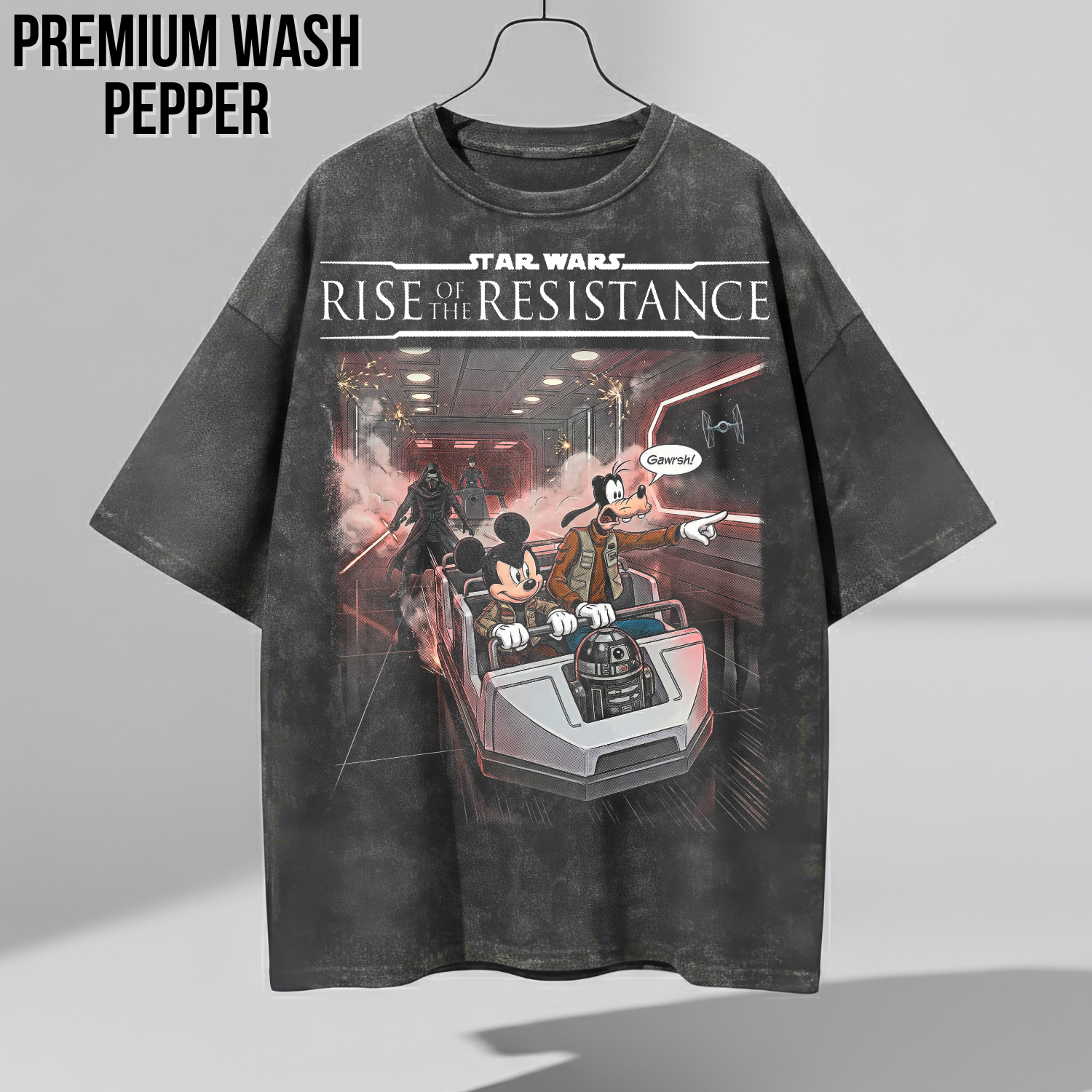 Star Wars Rise of the Resistance Ride Shirt – Mickey & Goofy Disney Tee