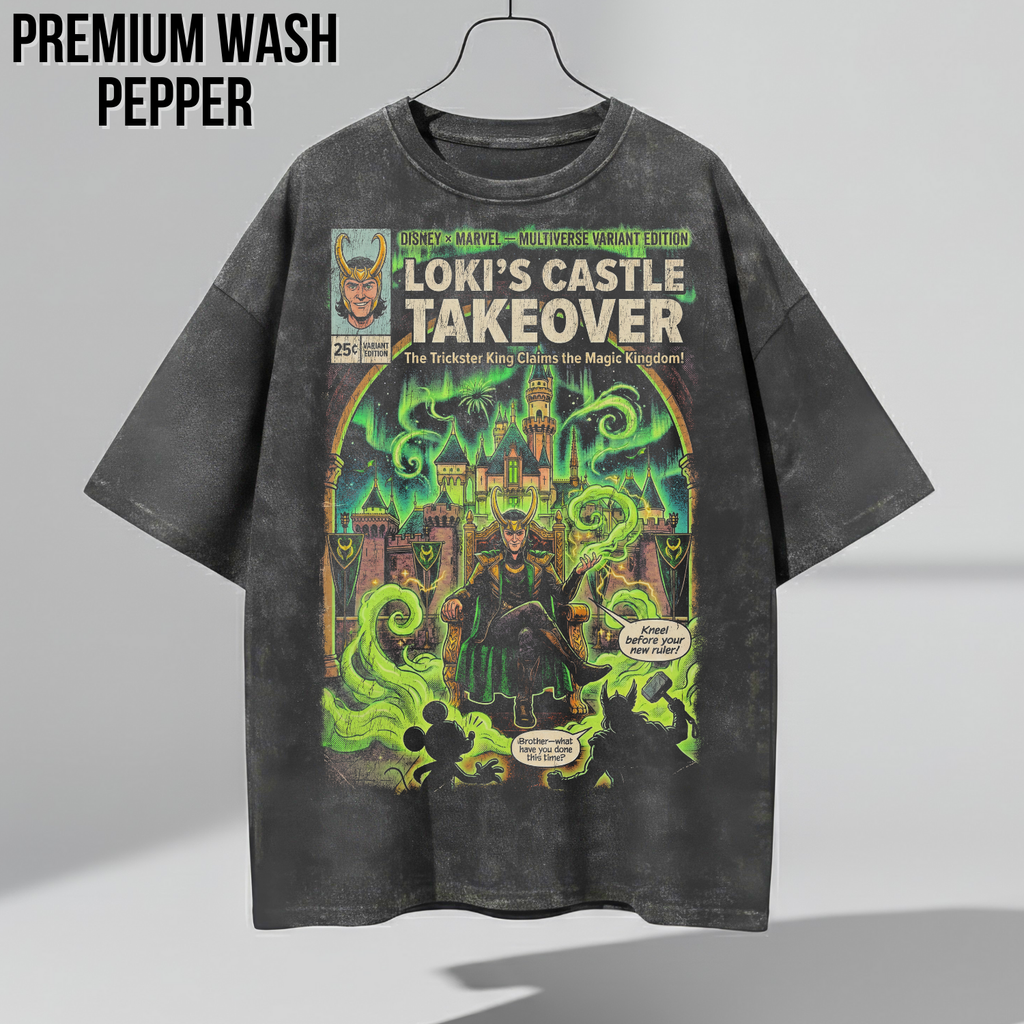 Loki Disneyworld Shirt – Disney Marvel Vintage Comic Tee